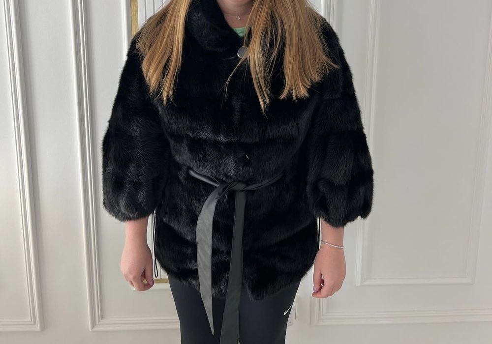 Полушубок норковый