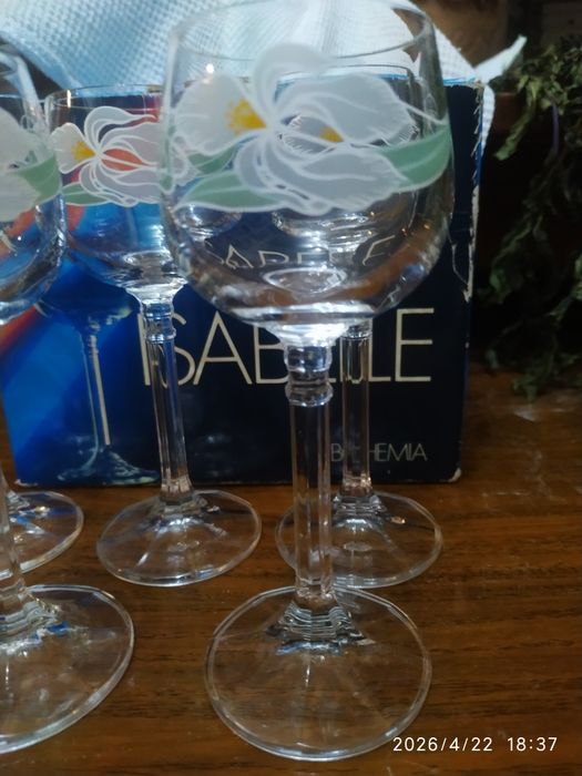 Богемия фужеры 6 штук