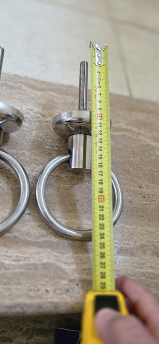 Inele/Manere Cavou, inox brut, calitate superioara