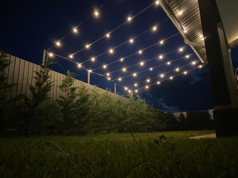 Ghirlanda lumini exterior electrica
