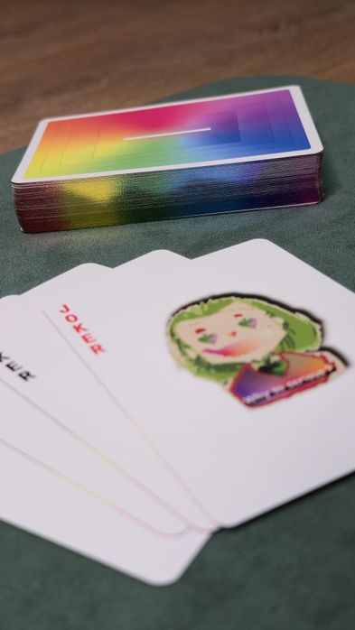 Игральные карты Yuci x1 rainbow