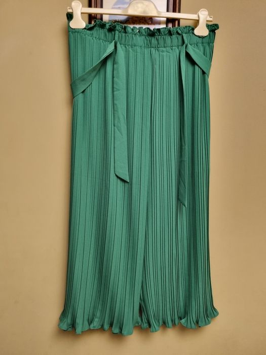 Fustă pantaloni plisata