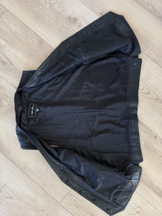 Vesta Piele Naturala ALP DERI Negru Barbari | Marime L