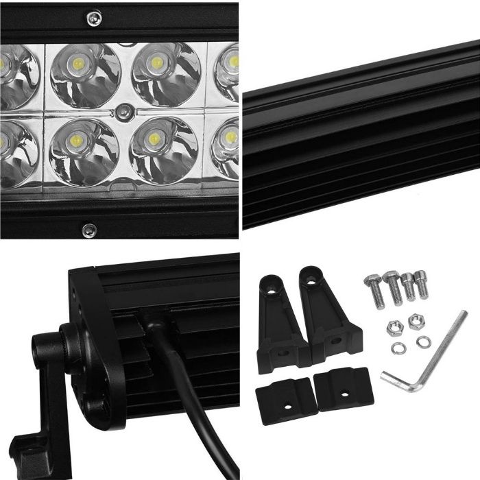 107 См Извит Led Бар 240w 80 Лед 12v 24v Атв, Джип,4х4, Offroad, Камио