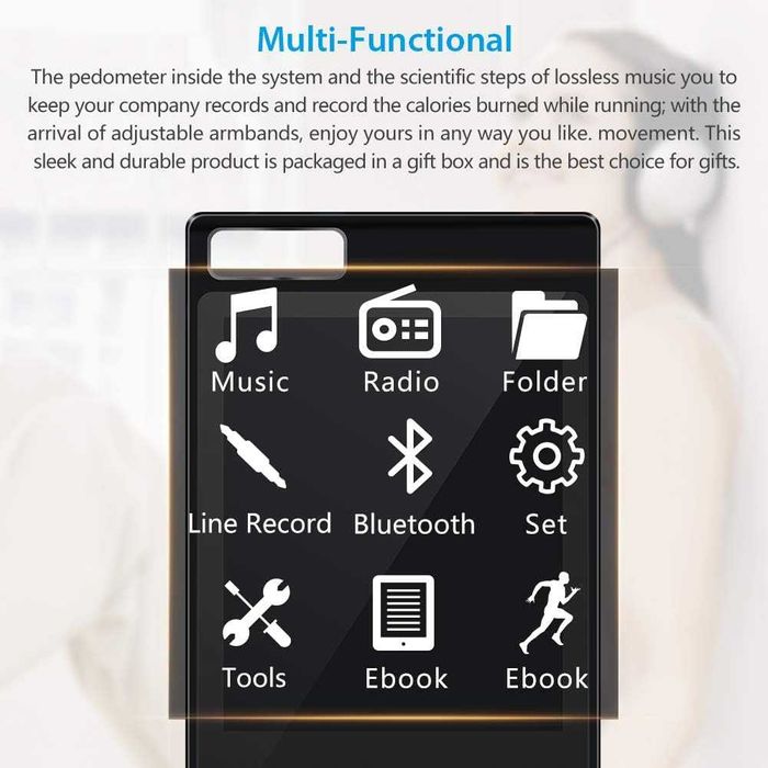 MP3 плейър с Bluetooth 5.0