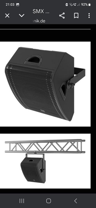Vand doua monitoare se audiotechnik smx12