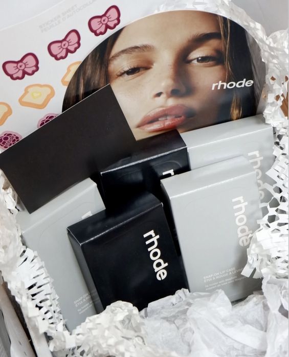 rhode snap-on MagSafe калъф + гланц Lip Tints по избор Нови оригинал