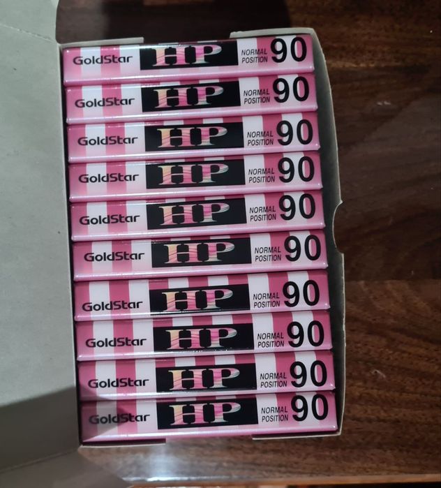 ,Аудиокассеты новые