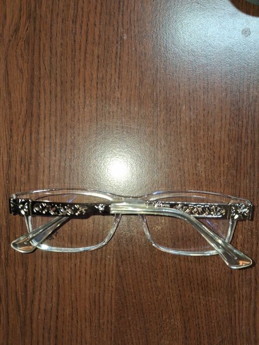 Ochelari Chrome Hearts transparenți ORIGINALI