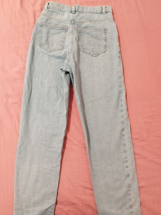 Сини дамски дънки