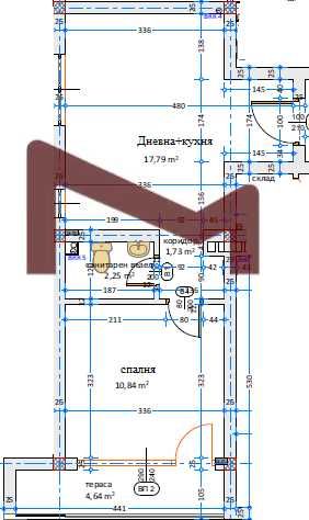 Продава се Двустаен апартамент в Варна, Гръцка махала - 52 кв.м за 2981 €/кв.м - Снимка #1