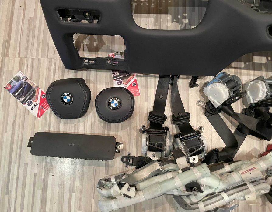 BMW X5 X6 X7 - plansa bord HUD piele - airbag -  centuri de siguranta