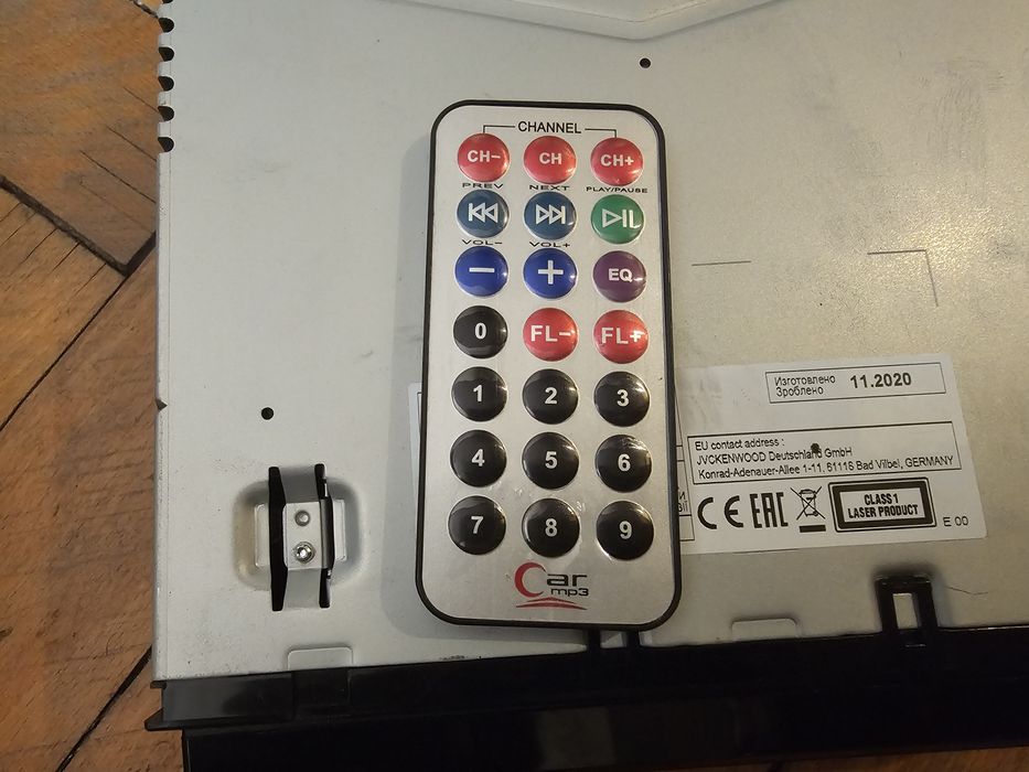CD за кола JVC  KD-R992BT