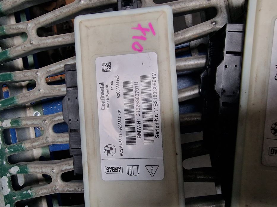 Calculator airbag modul airbag bmw f10 f11 f01 f02 f07