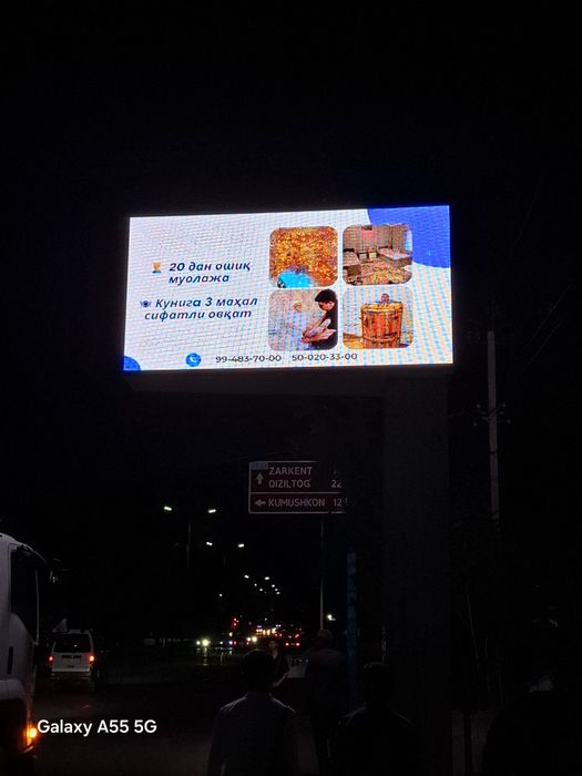 Led ekran reklama un