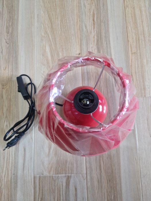 Veioză noptieră ceramică+textil