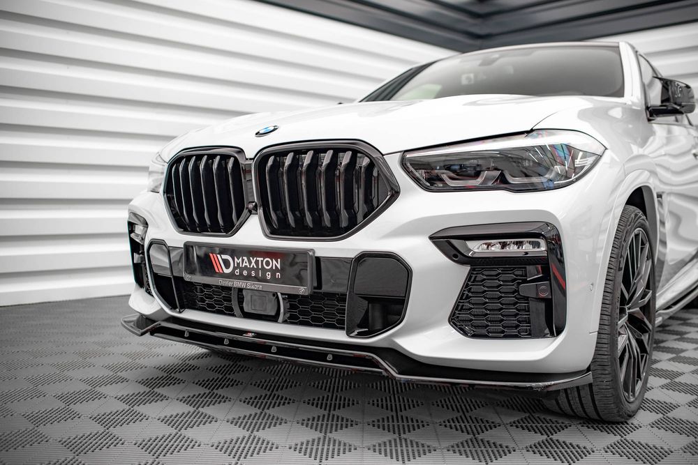 Спойлер за предна броня Maxton design за BMW X6 G06 M-pack (2019-)