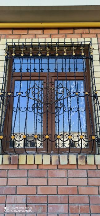 Оконные решетки металлические