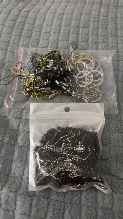 Цепочки, кольца для брелков