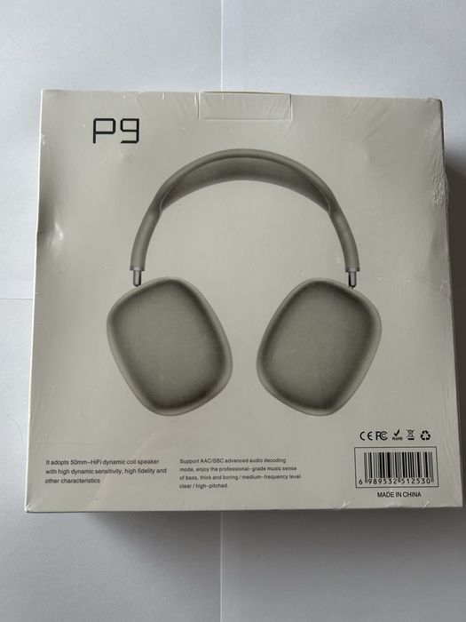 Безжични Bluetooth слушалки – P9 (неразопаковани)