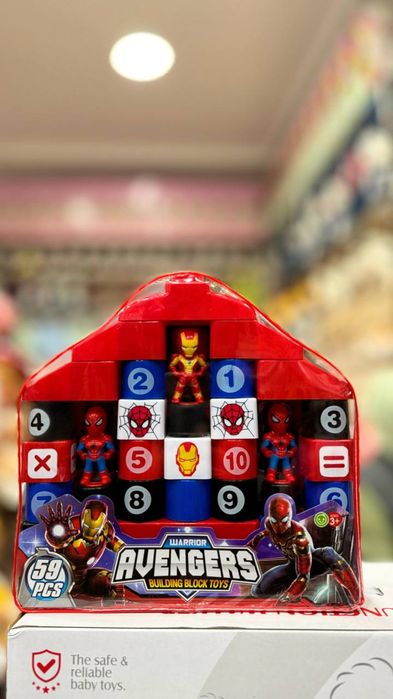 конструкторские кубики lego avengers — 59 деталей