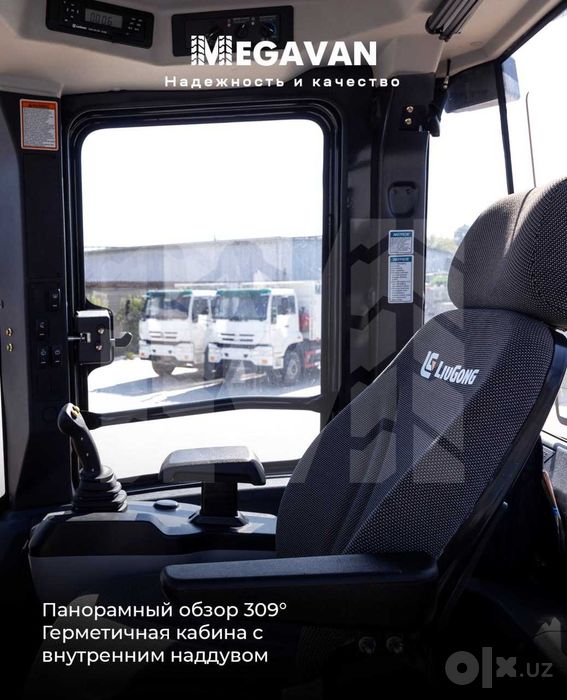 LiuGong 855H MEGAVAN 162 kVt quvvatga ega Cummins dizel dvigateli