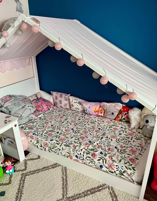 Легло къщичка - с или без матрак Чилек/Cilek, ползвано броени пъти