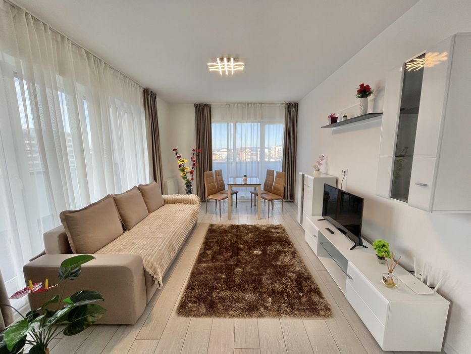Cazare regim hotelier Apartament cu 2 camere langa Coresi Mall