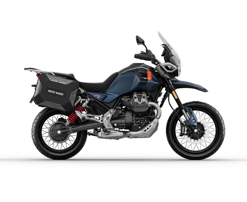 Moto Guzzi V85 TT TRAVEL E5+ 2026 - Cel mai Touring Full si cu Cardan!