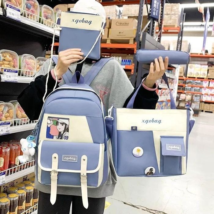 Рюкзак школьный 4 в 1