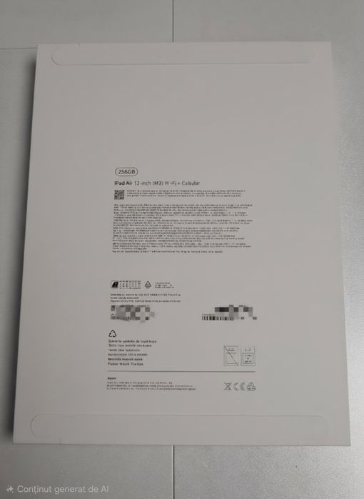 Ipad air 13 m3 256gb cellular