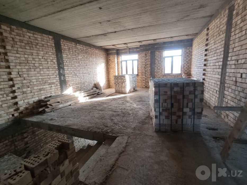 Продаю участок Сергели, дом коробка