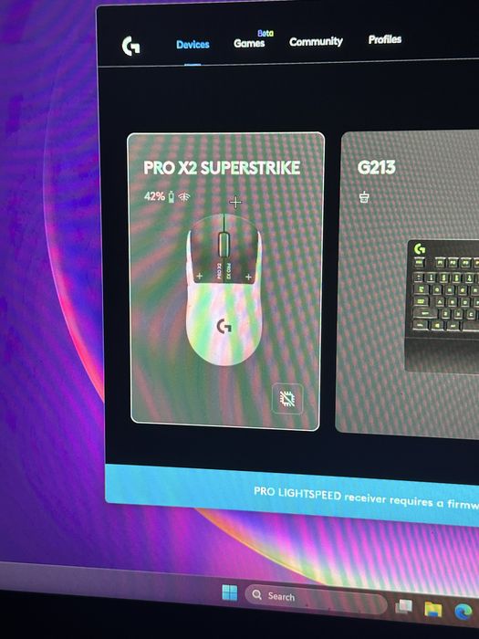 Мишка Logitech PRO X2 Superstrike