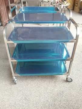 Колички ,маси за сервиране и от сервиране 3 модела ПРОФЕСИОНАЛНО,НОВО