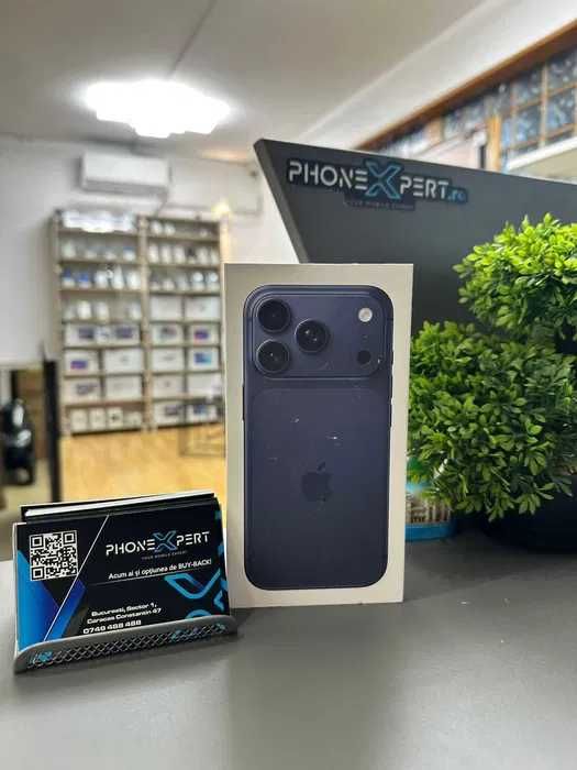 Nou IPhone 17 Pro 256GB Deep Blue - cu Factura
