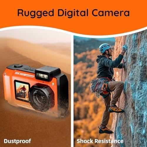 Подводен фотоапарат MaxMango D50 8K 70MP