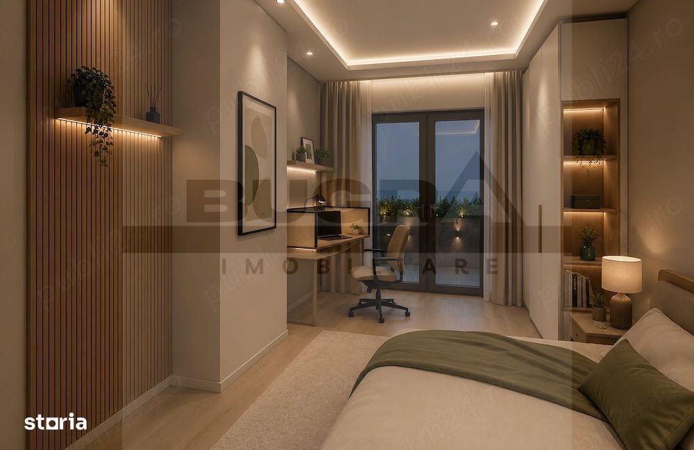 Apartament 3 camere, 110mp, view panoramic, parcare, zona Frunzisului