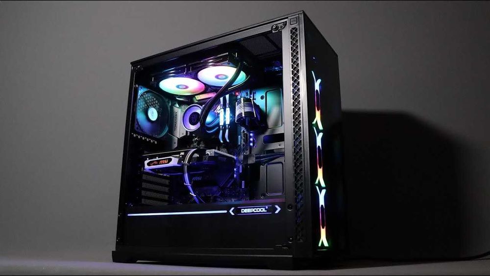 Геймърски Компютър, Ryzen 5600x  ,16 GB ,RTX 3080 10GB, 2 TB , 24м.Гар