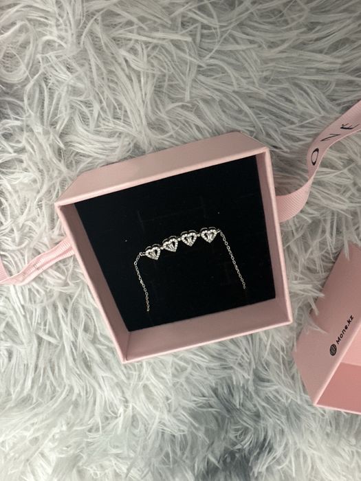 Mone цепочка серебро