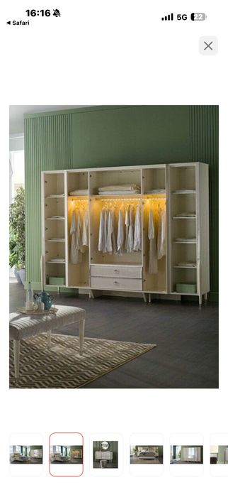 Кровать и шкаф Bellona