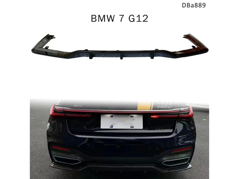 Difuzor ornament bara spate evacuare BMW G11 G12 seria 7
