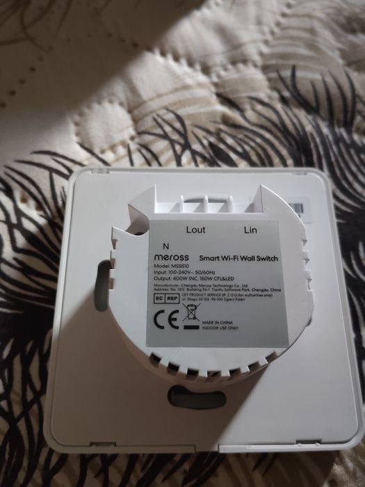 Meross smart wall switch