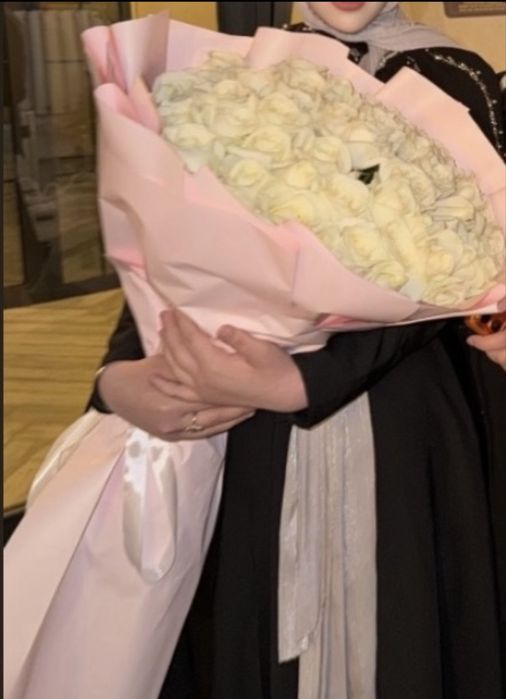 Букет 51 белые розы