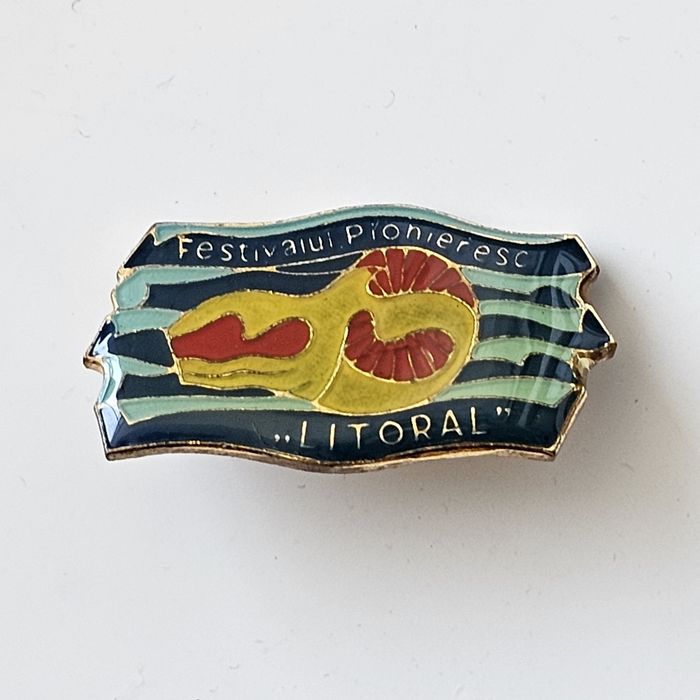 Insigna rara pionier - Festivalul pionieresc Litoral