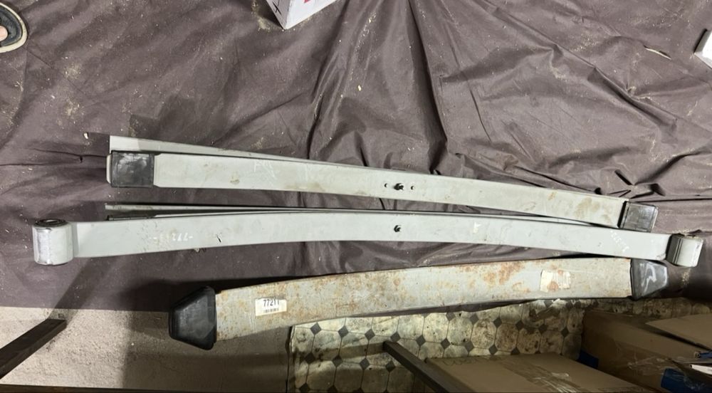 Рессора 2 листа задняя мерседес