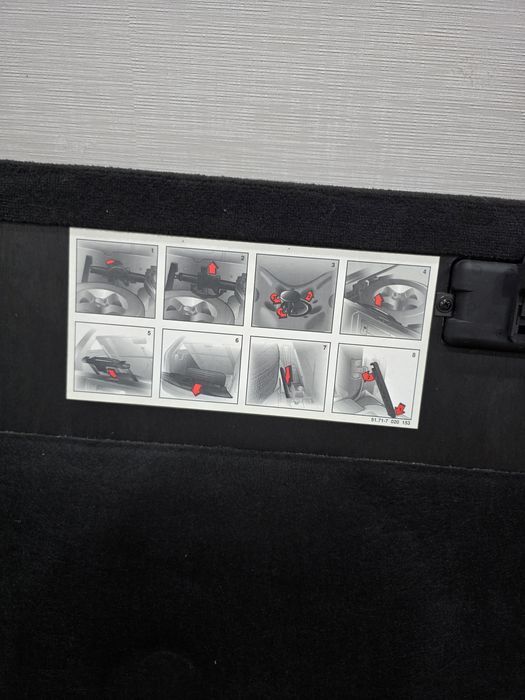 Обшивки багажника бмв х5 е53