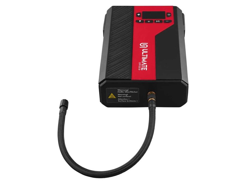 Robot de pornire auto cu compresor powerbank, nou realizat in Germania