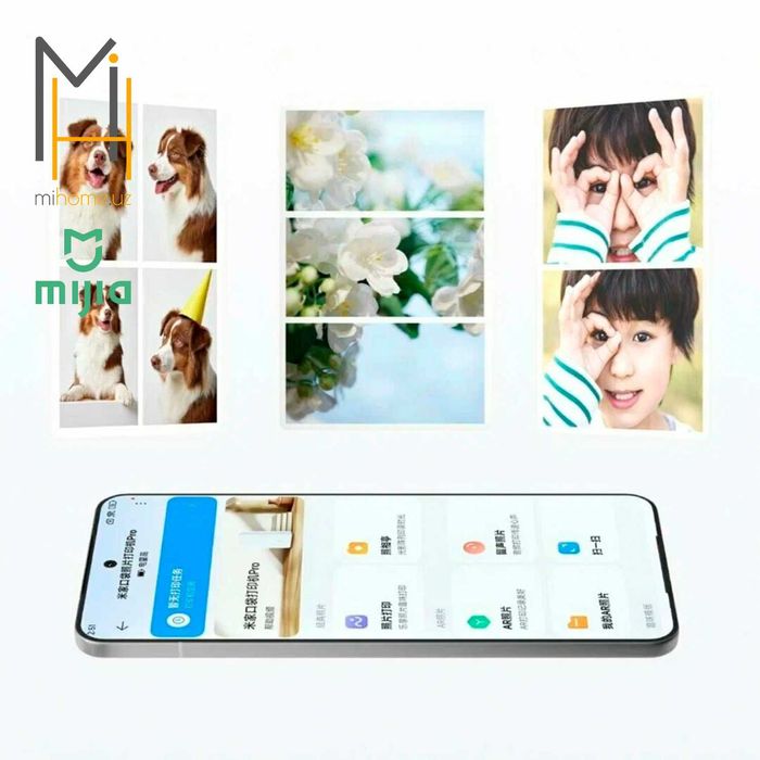 Портативный принтер Xiaomi Mijia Portable Photo Printer Pro