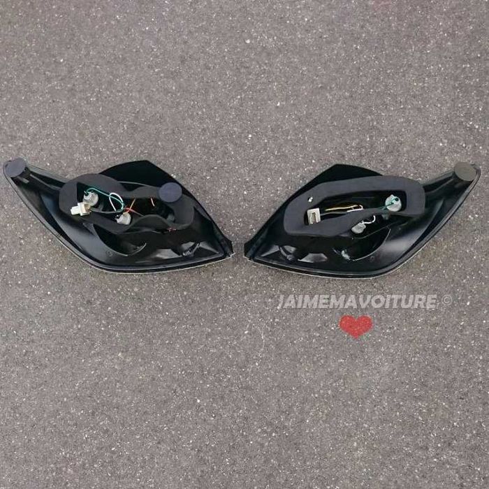 Стопове Пежо 307 Кристални тъмни Тунинг хечбек Peugeot 307 01-05г.