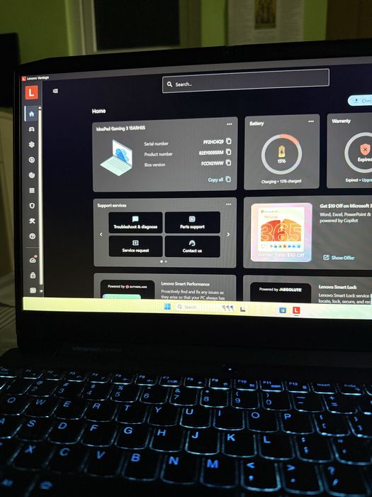 Laptop Gaming Lenovo IdeaPad 3 – Ryzen 5, GTX 1650, 8GB RAM, SSD 256GB